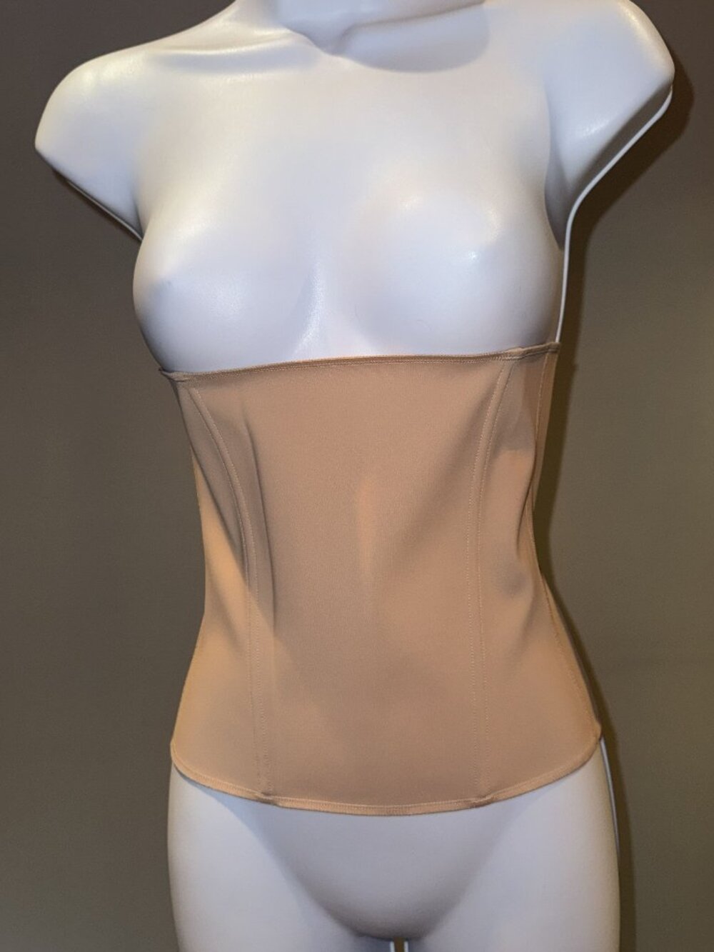SKIMS Waist Trainer Clay Size Large Nude Hook & Eye Shapewear